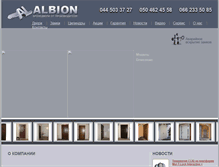 Tablet Screenshot of dverialbion.com